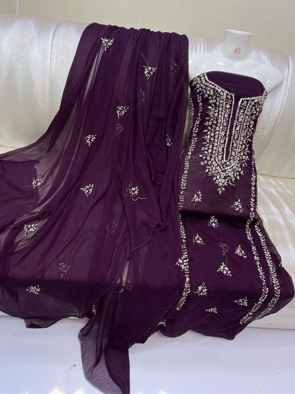 2pc Gotta Work Dress (Shirt & Dupatta)